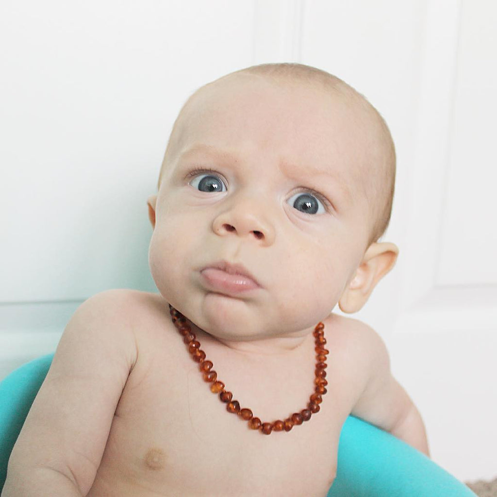Rockabye Baby Blog : BayBee Boutique Amber Teething Necklace Review & Discount