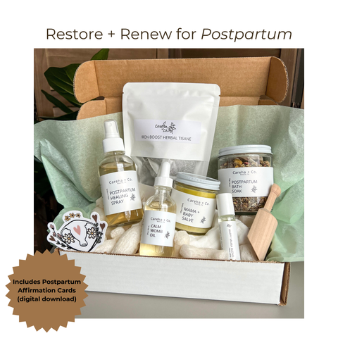 Restore + Renew - Postpartum Wellness Bundle