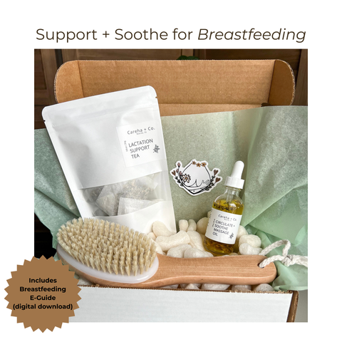 Support + Soothe - Breastfeeding Wellness Bundle
