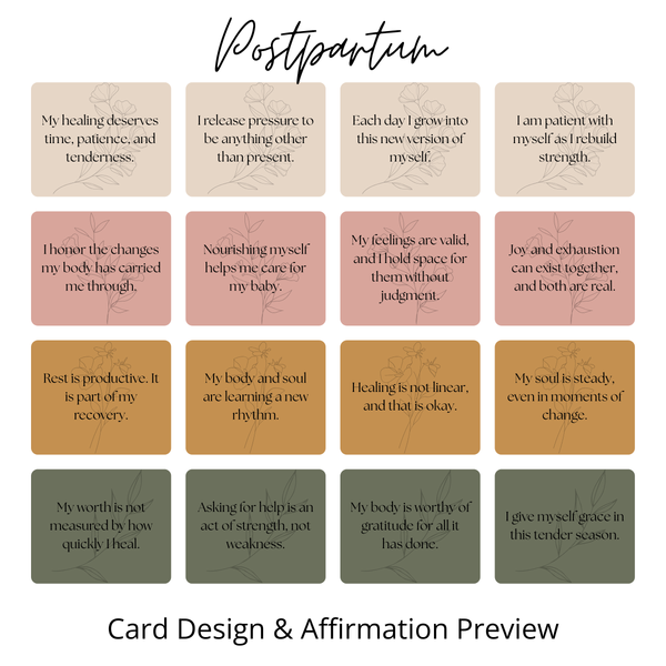 Affirmation Cards - Words for Every Season of Motherhood