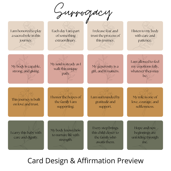 Affirmation Cards - Words for Every Season of Motherhood
