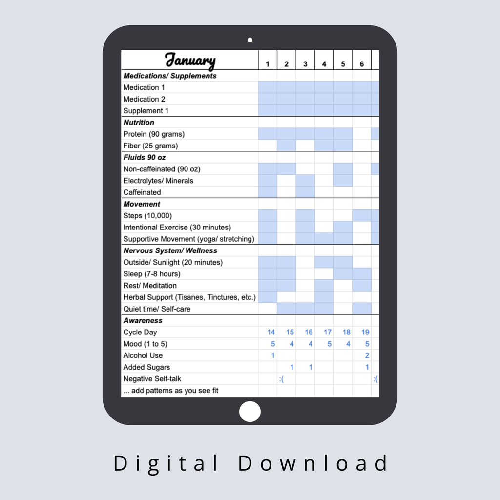 Daily Habit Tracker (template)
