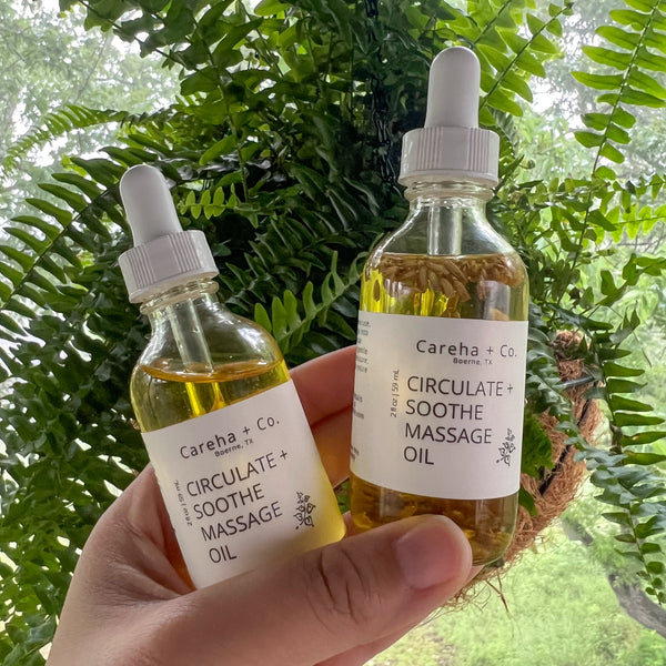 Circulate + Soothe Massage Oil