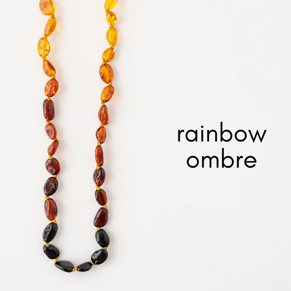 Genuine Baltic Amber Teething Necklace
