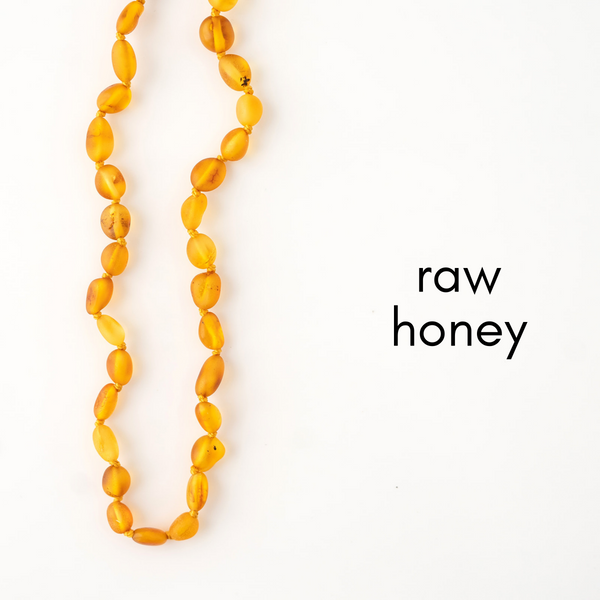 Genuine Baltic Amber Teething Necklace