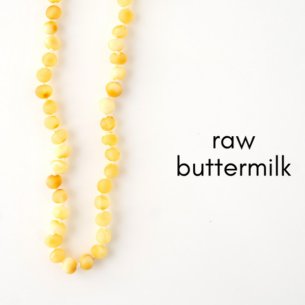 Genuine Baltic Amber Teething Necklace