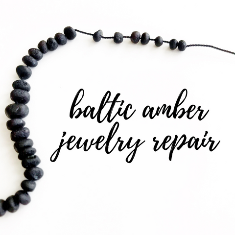 Baltic Amber Jewelry Repair